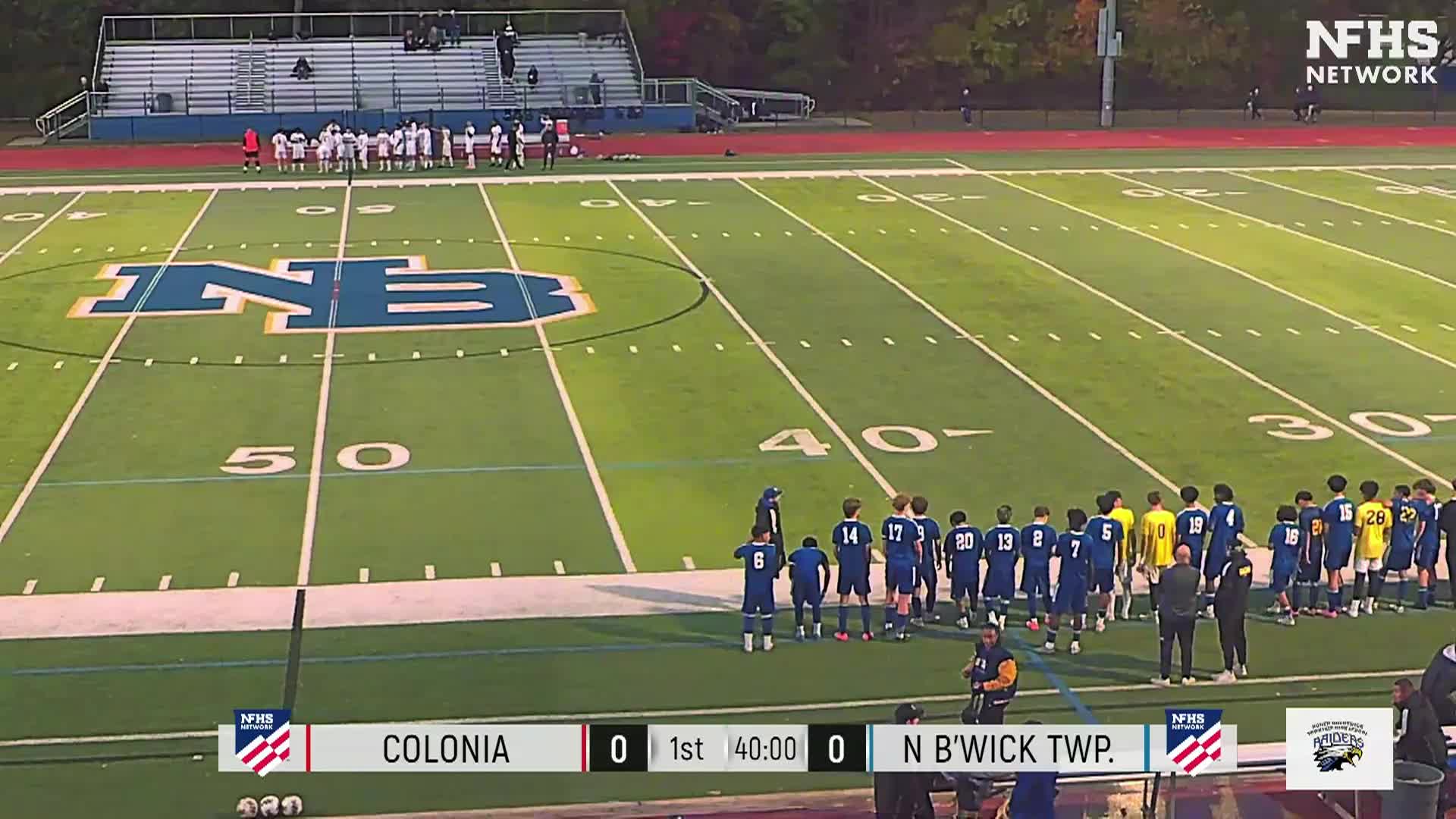 High School Boys Soccer - Colonia vs. NBTHS - 10/21/2025